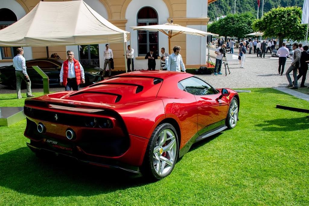 Chiêm ngưỡng siêu xe độc bản Ferrari SP38 “bằng xương bằng thịt“ ảnh 6