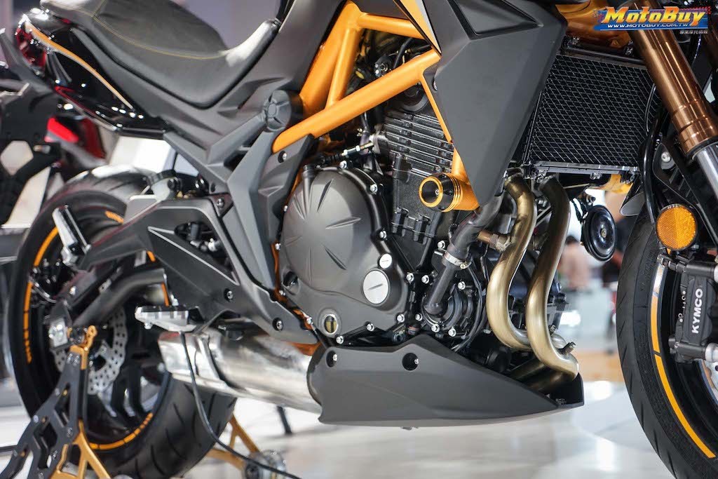 Cận cảnh naked bike “siêu ngầu” Kymco K-Rider 400 dựa trên Kawasaki ảnh 6