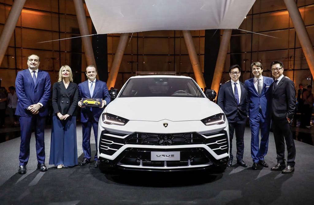 122 siêu xe chào mừng Lamborghini Urus ra mắt ở Singapore ảnh 1