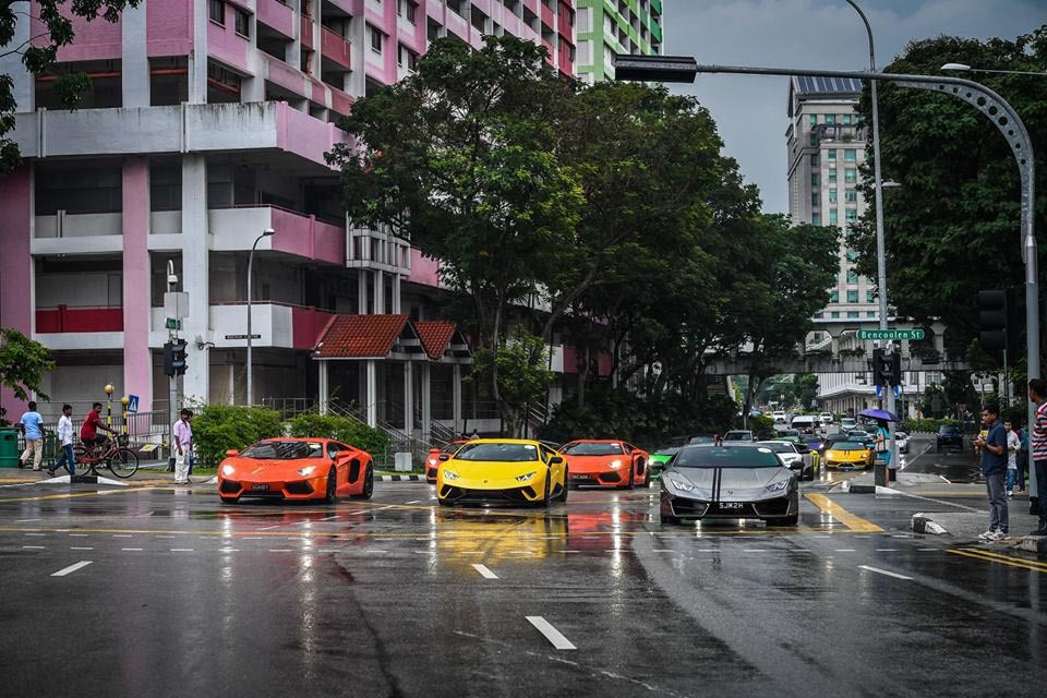 122 siêu xe chào mừng Lamborghini Urus ra mắt ở Singapore ảnh 7