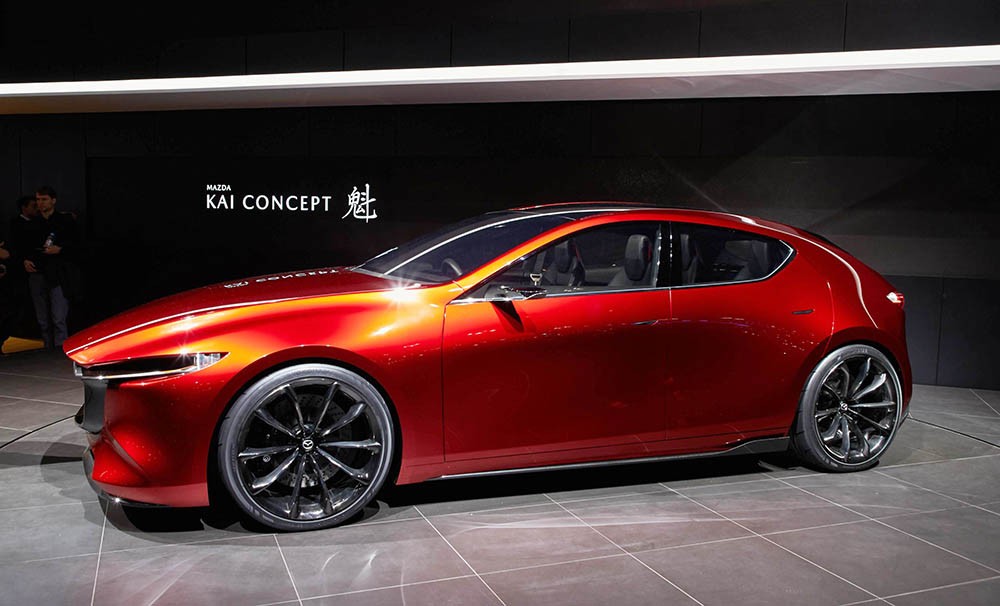 Hình ảnh thực tế Mazda KAI Concept: 