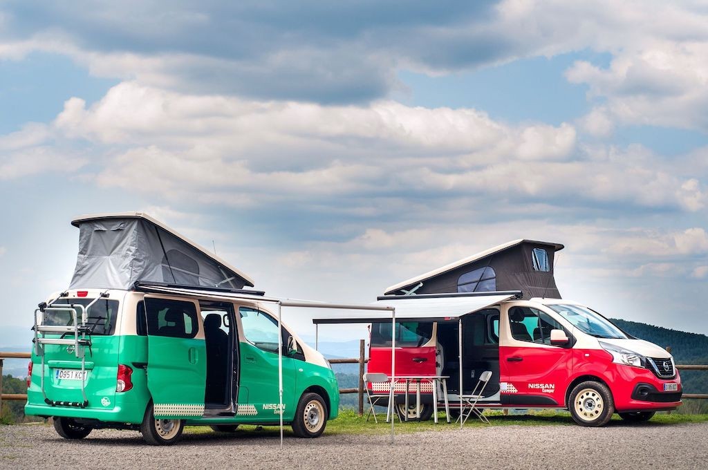 Đi cắm trại hè với cặp đôi xe van Nissan e-NV200 và NV300 ảnh 14