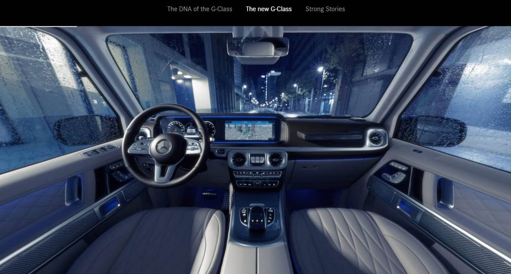 Ngắm toàn cảnh nội thất Mercedes-Benz G-Class 2019 thế hệ mới ảnh 2