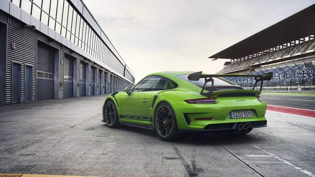Siêu xe Porsche 911 GT3 RS lộ “full hình” trước ngày ra mắt ảnh 2