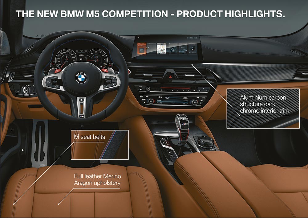Chính thức ra mắt siêu sedan BMW M5 Competition 2018 ảnh 7