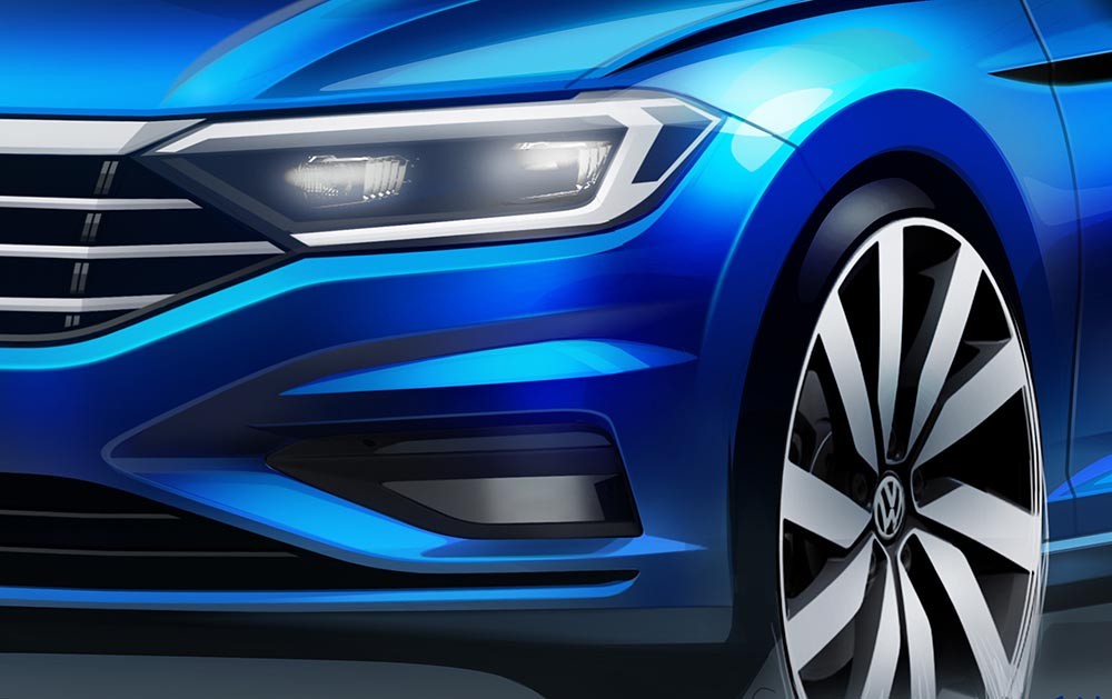 Hé lộ thêm thiết kế Volkswagen Jetta 2019 hoàn toàn mới ảnh 6