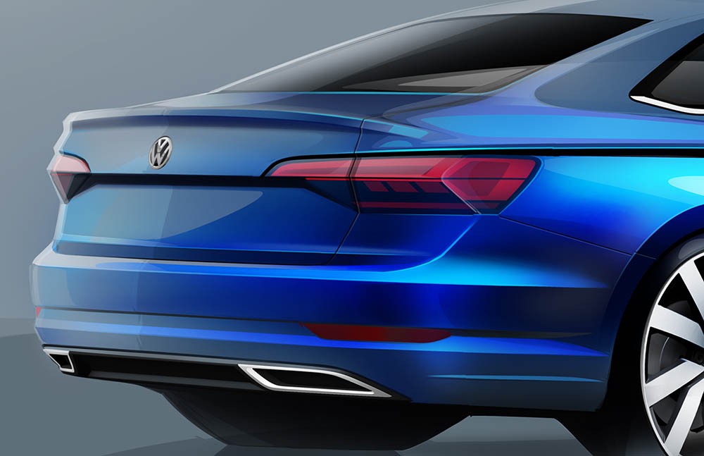 Hé lộ thêm thiết kế Volkswagen Jetta 2019 hoàn toàn mới ảnh 7