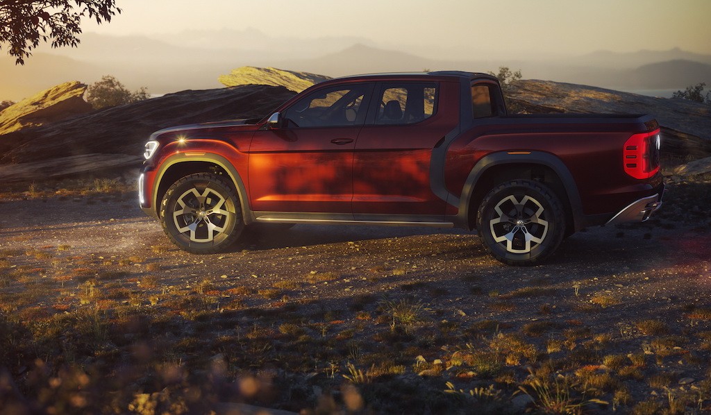 Độc đáo crossover “trá hình” bán tải Volkswagen Atlas Tanoak ảnh 6