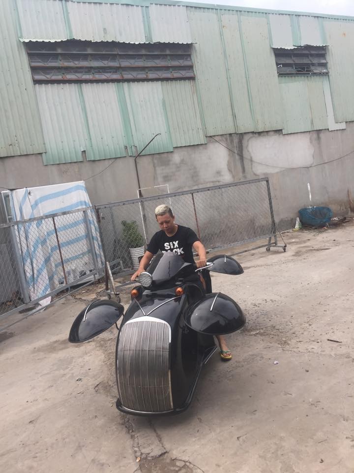 Môtô ‘khủng’ biến thành ‘siêu bọ cánh cứng’ của biker Việt ảnh 10