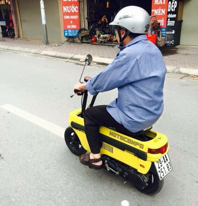 Honda Motocompo  bé hạt tiêu độc nhất Hà Nội  VnExpress