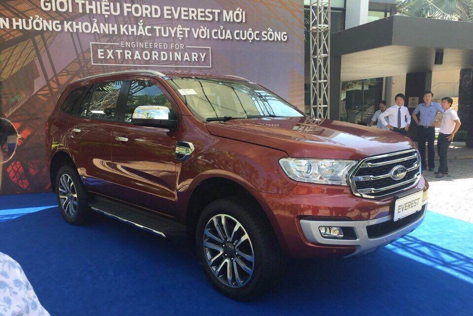 Ford Everest 2018 đã xuất hiện tại Việt Nam, dự kiến có 5 phiên bản ảnh 1