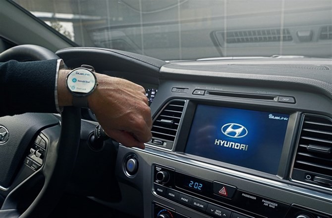 'Đề' xe Hyundai Sonata bằng smartwatch - ảnh 5