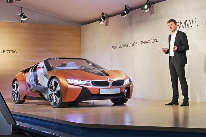 Ra mắt concept BMW i8 mui trần tự lái ảnh 4