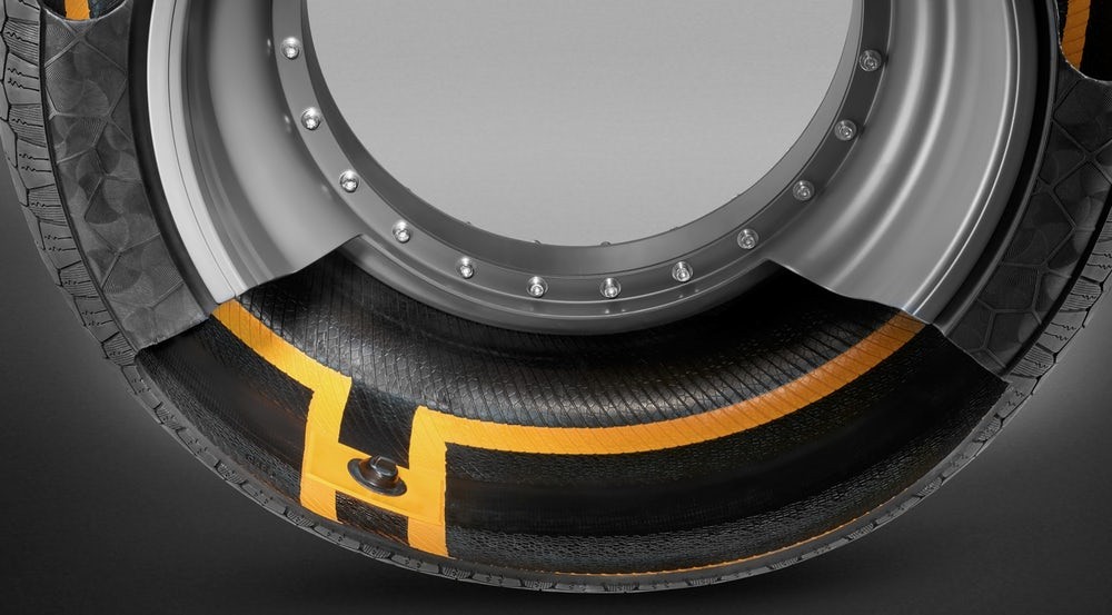 Continental giới thiệu lốp xe có thể tự thay đổi áp suất, tiết diện ảnh 3