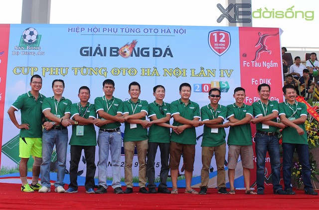 Khai mạc giải bóng đá của Hiệp hội phụ tùng ôtô Hà Nội  ảnh 1