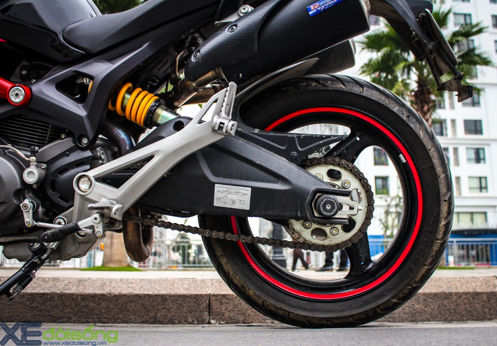 ‘Quái thú’ Ducati khoác giáp hồng của nữ biker Hà thành ảnh 8