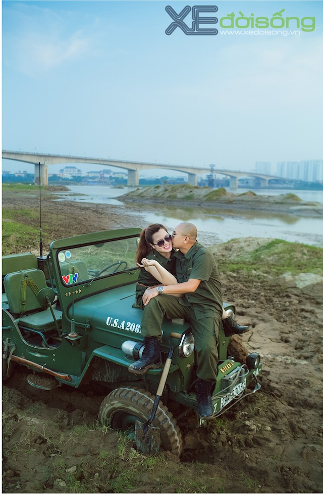 Độc đáo bộ ảnh cưới với Jeep Willys hàng hiếm ở Việt Nam ảnh 4