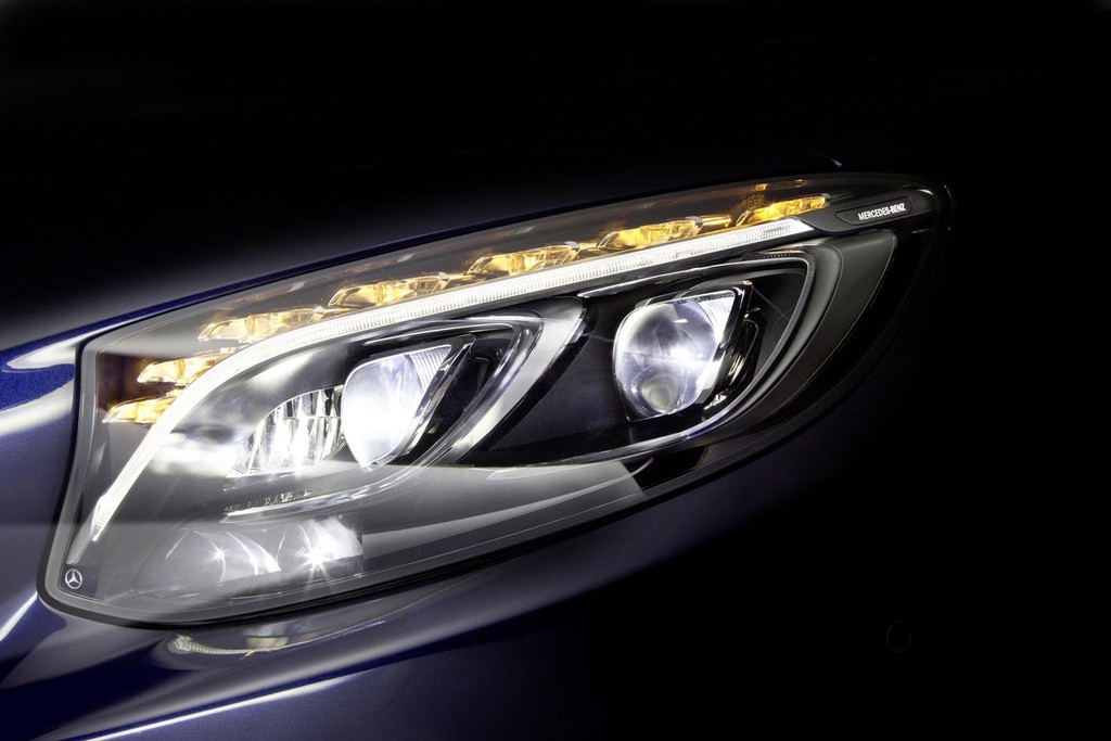 Xem trước đèn pha LED thế hệ mới của Mercedes ảnh 1