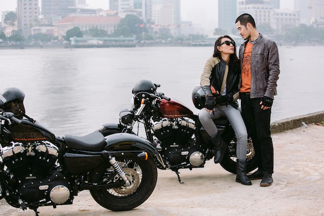 Thời trang xuống phố cùng Harley-Davidson Sportster tại Việt Nam ảnh 9