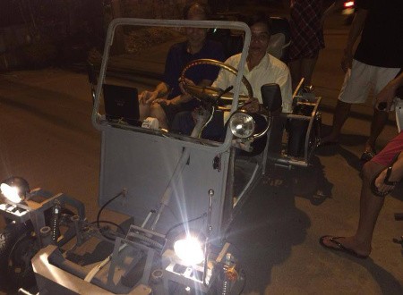 Hàng loạt ôtô tự chế với giá thành bằng xe máy tại Việt Nam ảnh 6