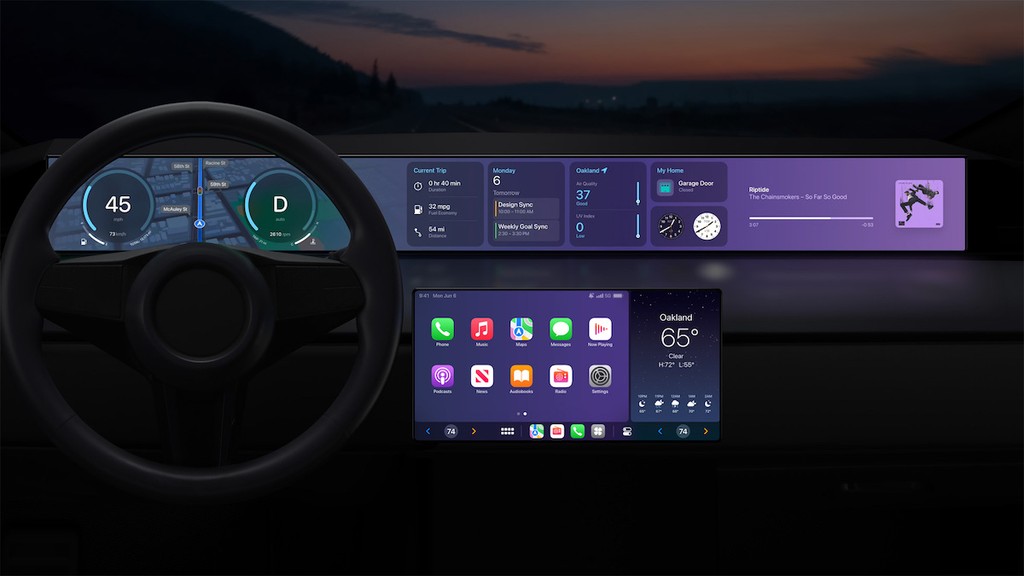 Apple CarPlay thế hệ mới “nuôi” tham vọng kết nối với toàn bộ cụm màn hình trên xe hơi ảnh 1