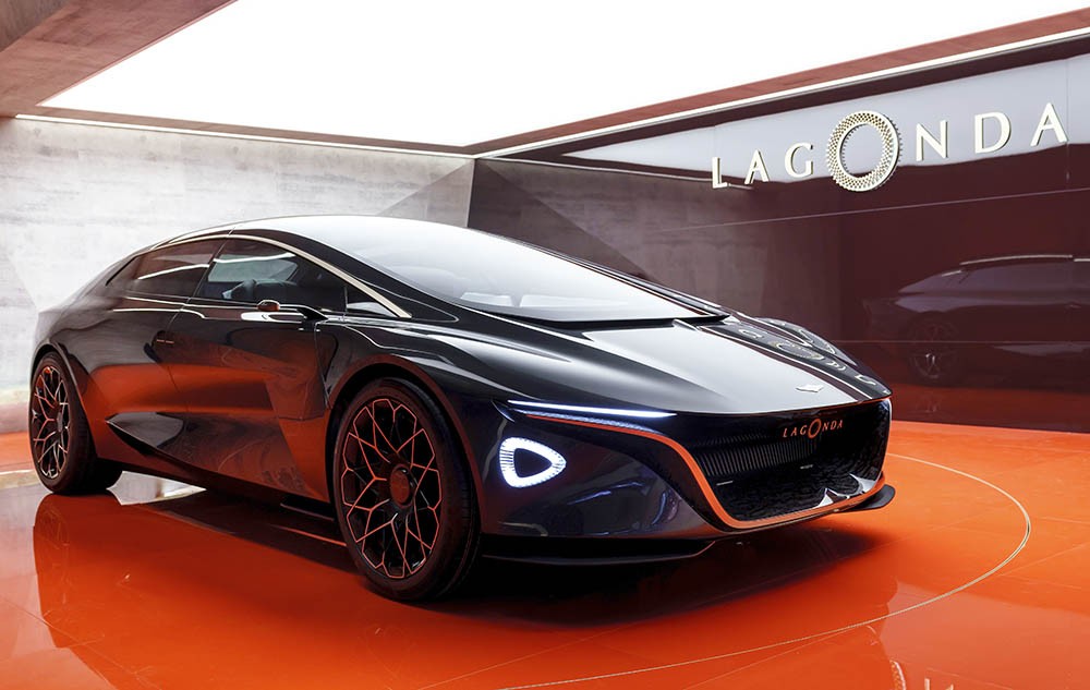 Aston Martin trình làng Lagonda Vision - Tham vọng xe điện siêu sang ảnh 1