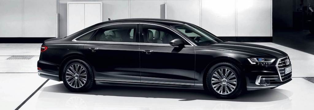 Audi chiều lòng “Người vận chuyển” ngoài đời thật với A8 chống đạn: mạnh như siêu xe, đỡ được cả súng máy ảnh 1