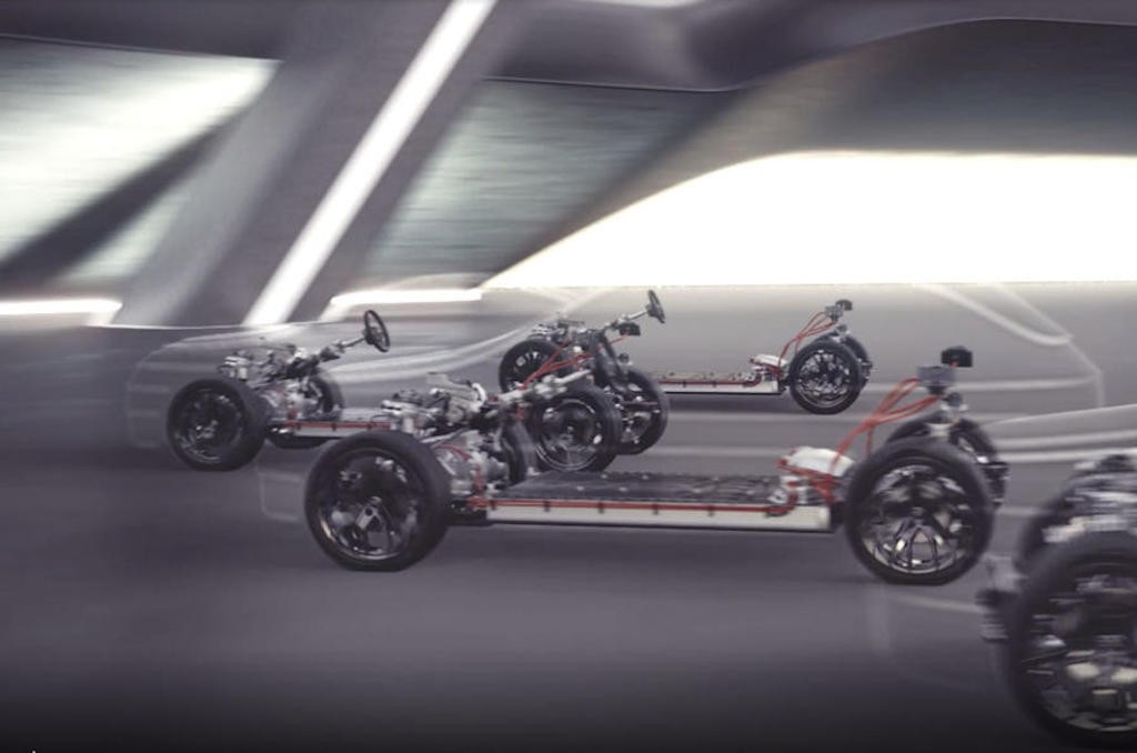 Audi sắp trình làng phiên bản thu nhỏ của coupe 4 cửa điện e-tron GT ảnh 4
