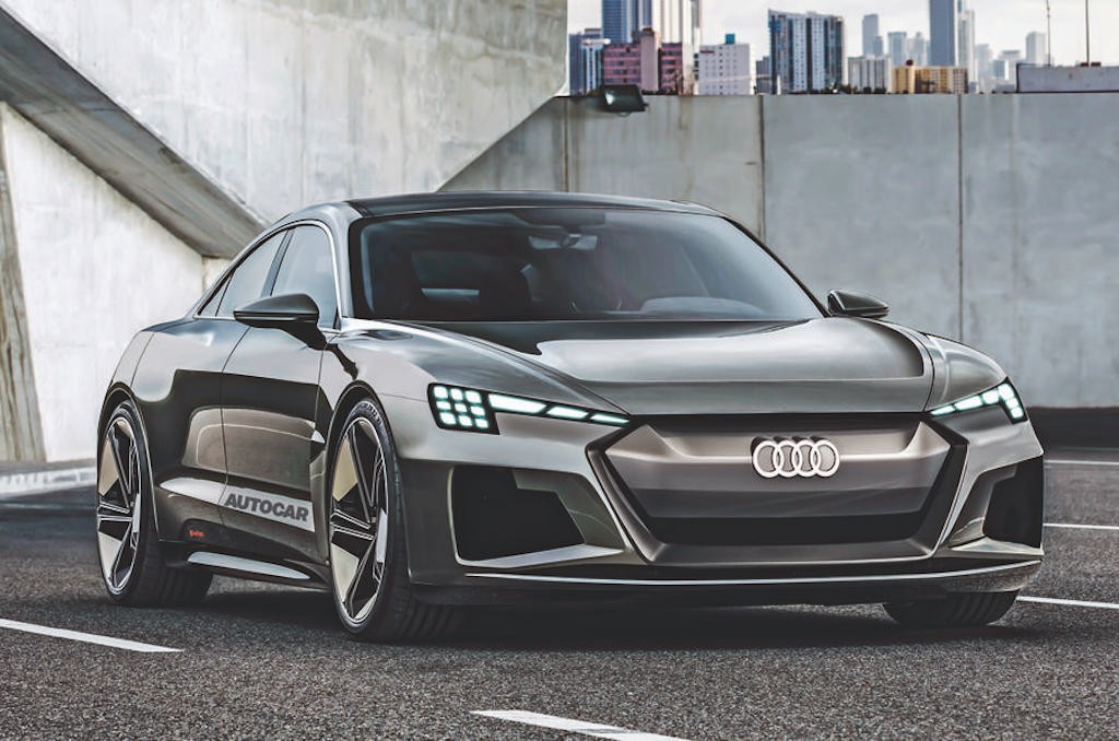 Audi sắp trình làng phiên bản thu nhỏ của coupe 4 cửa điện e-tron GT ảnh 5