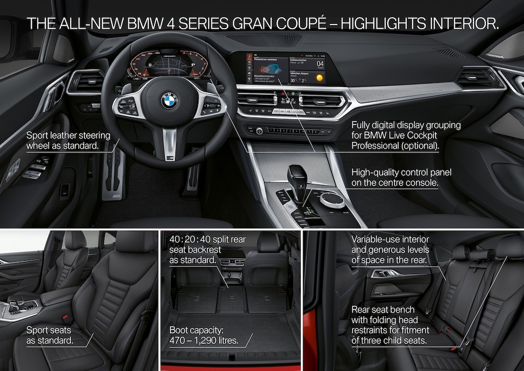 Thay mô-tơ điện bằng động cơ đốt trong, BMW i4 lại biến thành 4 Series Gran Coupe thế hệ mới ảnh 10