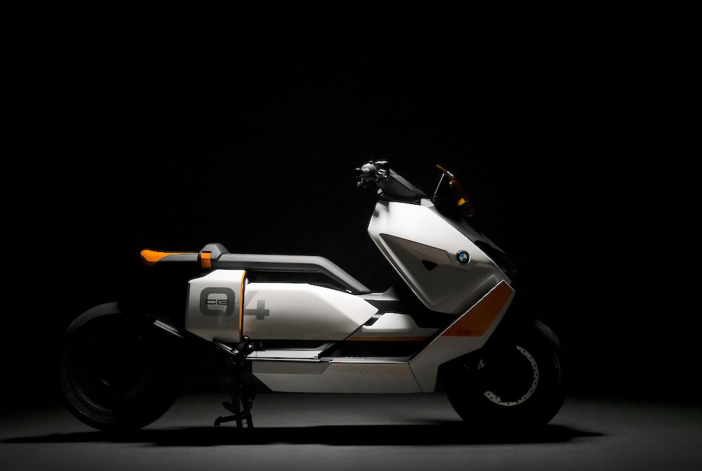 Nhìn tưởng từ phim viễn tưởng bước ra, nhưng chỉ vài năm nữa BMW Motorrad sẽ tung ra mẫu xe ga điện này ảnh 1