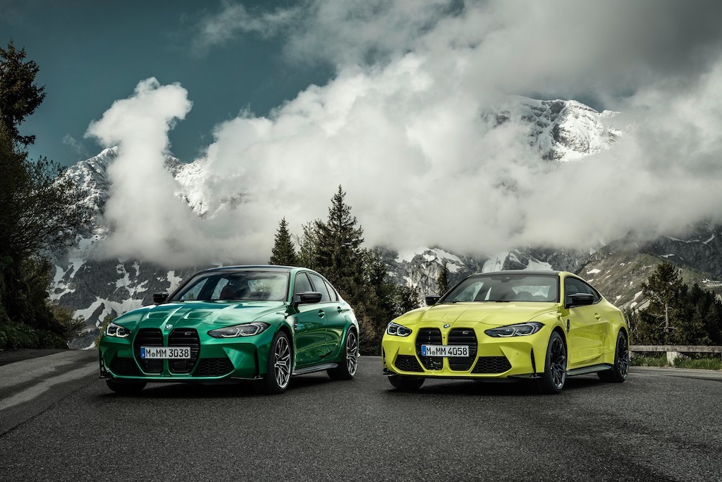 Trình làng BMW M3 và M4 2021 thế hệ mới: Nâng tầm hiệu năng nhưng gây ám ảnh về thiết kế 