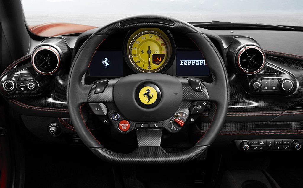 Siêu xe mới Ferrari F8 Tributo lần đầu xuất hiện trước công chúng ảnh 19