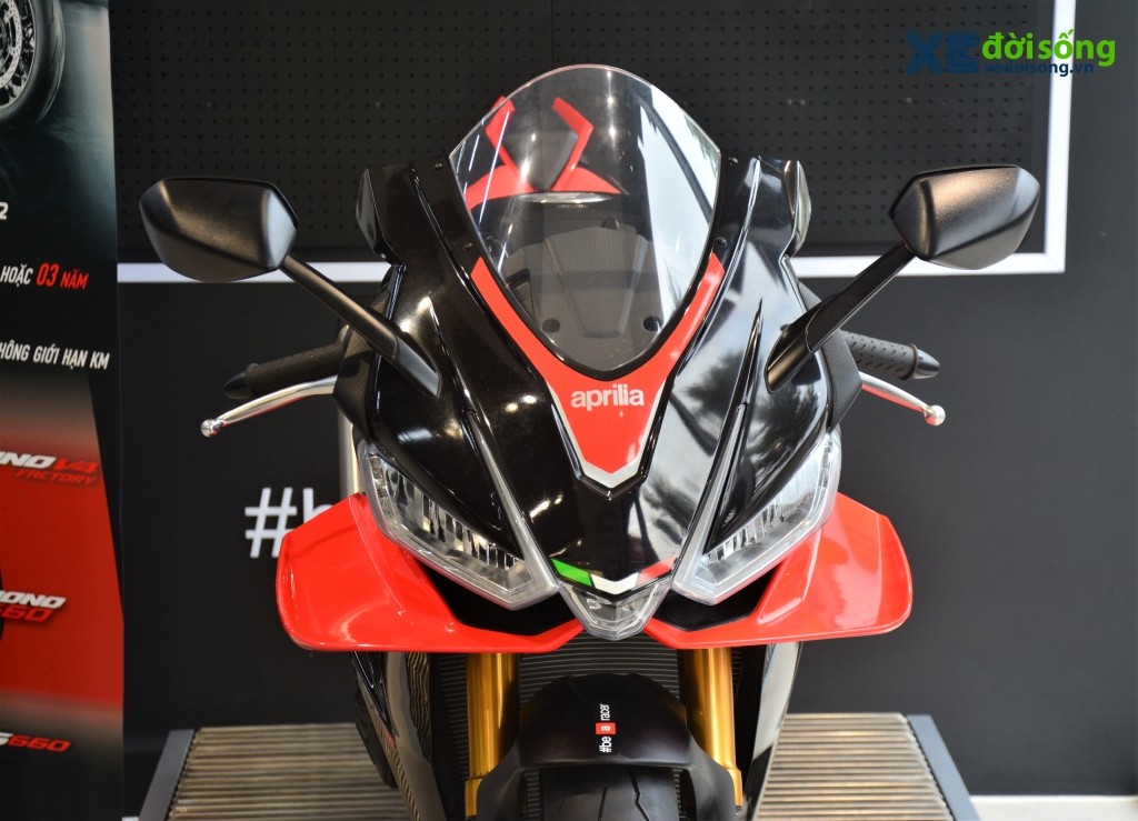 Chi tiết superbike Aprilia RSV4 Factory với giá bán 885 triệu đồng, rẻ hơn nhập khẩu tư nhân ảnh 2