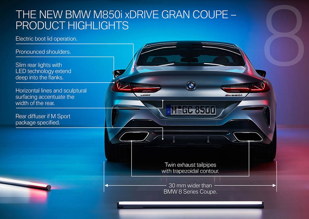 Vẻ đẹp ấn tượng BMW M850i xDrive Gran Coupe 2020, mạnh hơn Porsche Panamera GTS ảnh 6