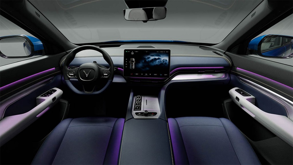 Chi tiết VinFast VF e36 vừa ra mắt toàn cầu, SUV điện cỡ lớn 3 hàng ghế ảnh 11