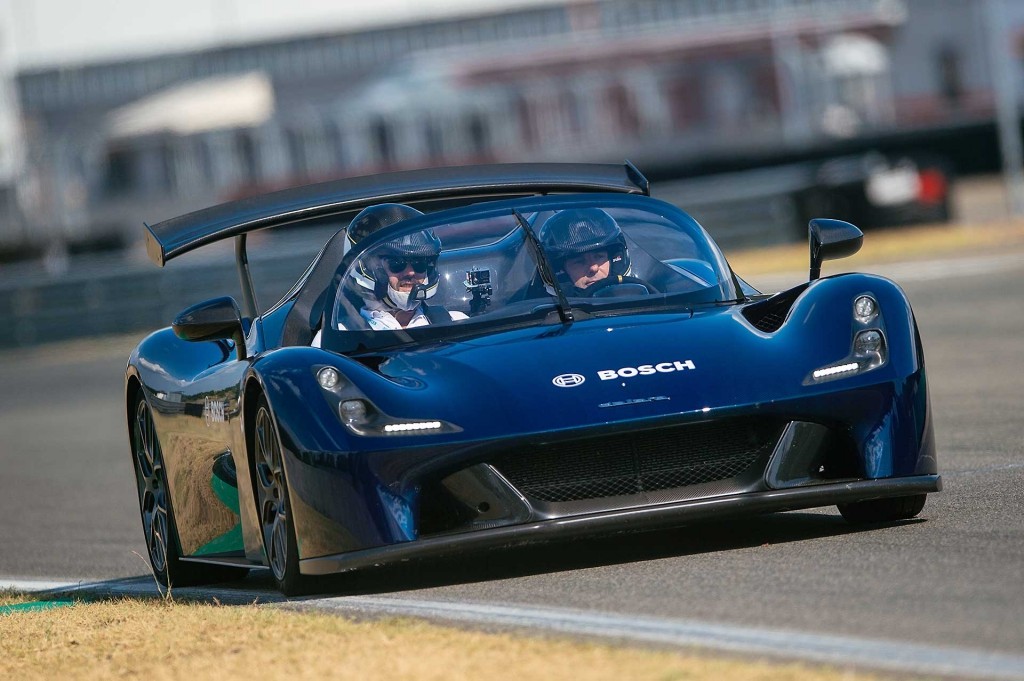 Bosch hợp tác sản xuất xe thể thao hiệu năng cao Dallara Stradale  ảnh 3
