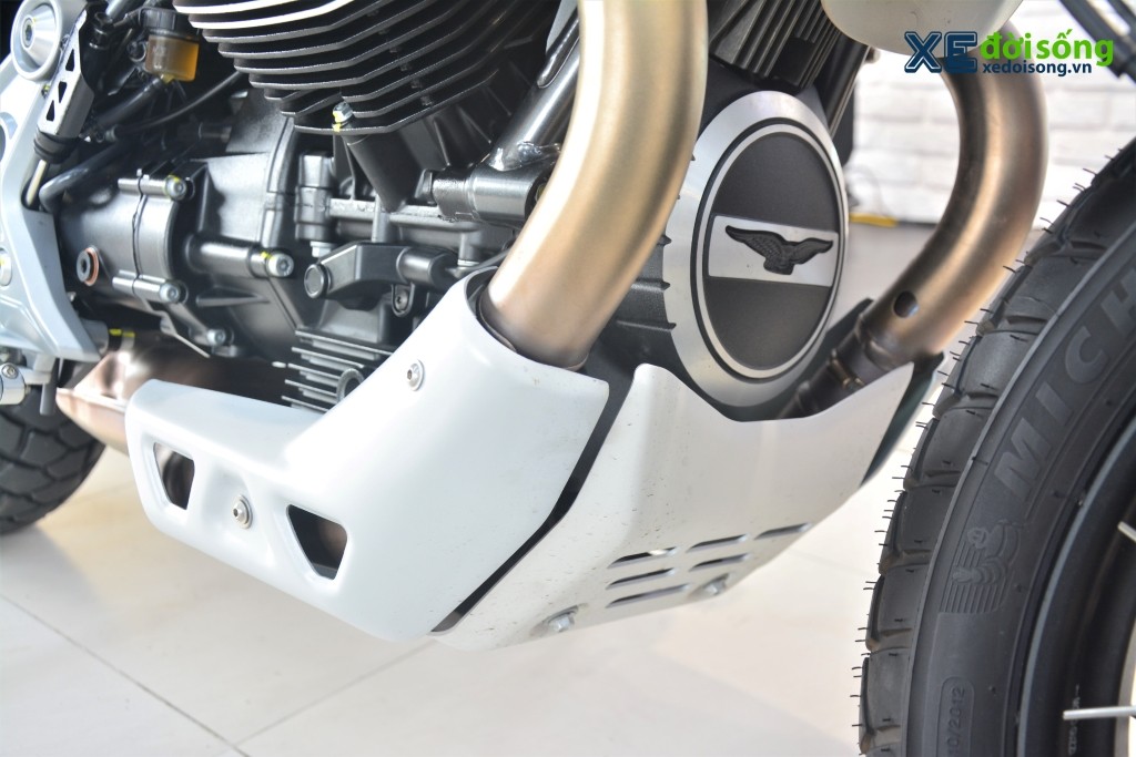 Diện kiến “xế phượt” hoài cổ Moto Guzzi V85 TT vừa chính thức cập bến thị trường Việt Nam ảnh 12