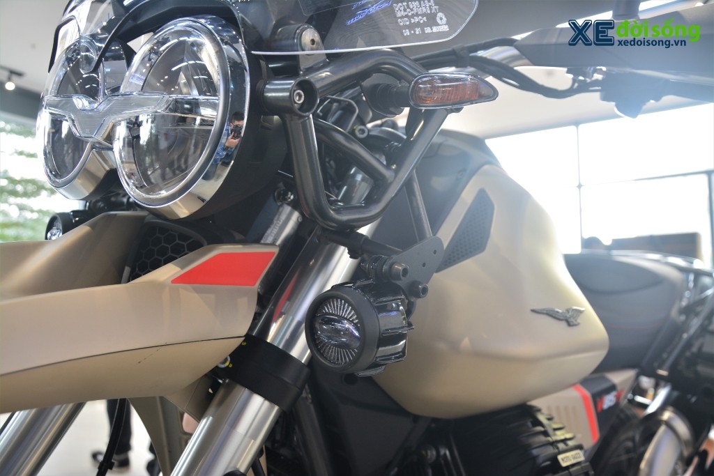 Diện kiến “xế phượt” hoài cổ Moto Guzzi V85 TT vừa chính thức cập bến thị trường Việt Nam ảnh 17
