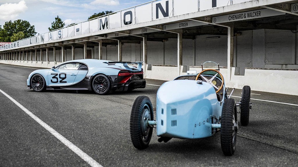 Chiêm ngưỡng tuyệt phẩm Chiron Pur Sport “Grand Prix” cá nhân hóa với Bugatti Sur Mesure ảnh 3