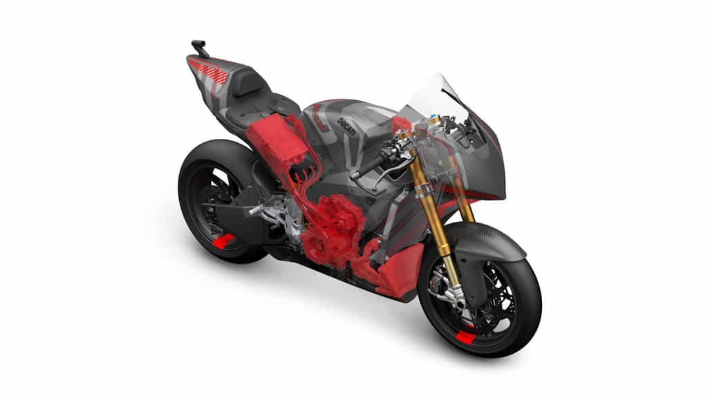 Tần tần tật về mô tô điện Ducati V21L tại MotoE 2023, khung sườn và động cơ là cốt lõi ảnh 3