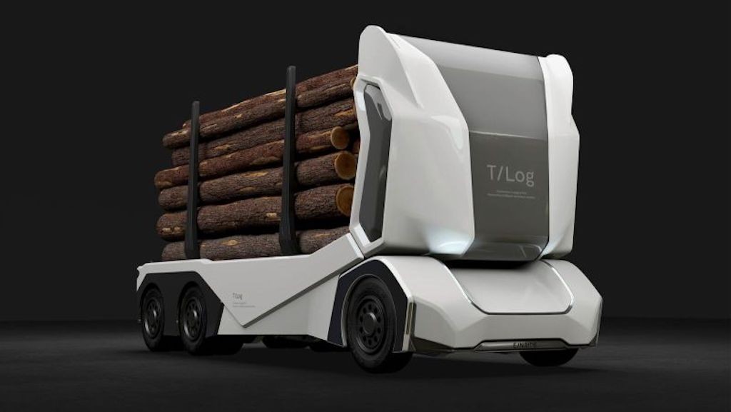 T-log – Xe tải EV chở gỗ đầu tiên trên thế giới ảnh 2