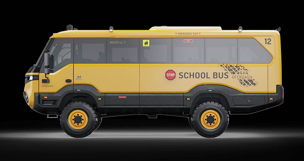 Đây là chiếc xe Bus off-road chuyên chở học sinh có khả năng đi địa hình đỉnh nhất Thế giới ảnh 5