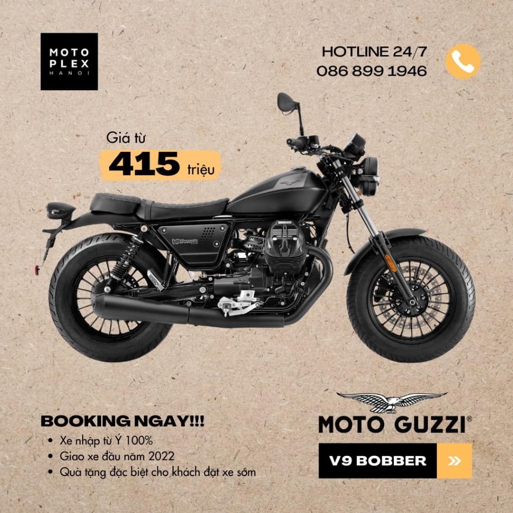 Motoplex chốt giá bán các mẫu xe Moto Guzzi chính hãng vừa “đặt chân” vào thị trường Việt Nam ảnh 2