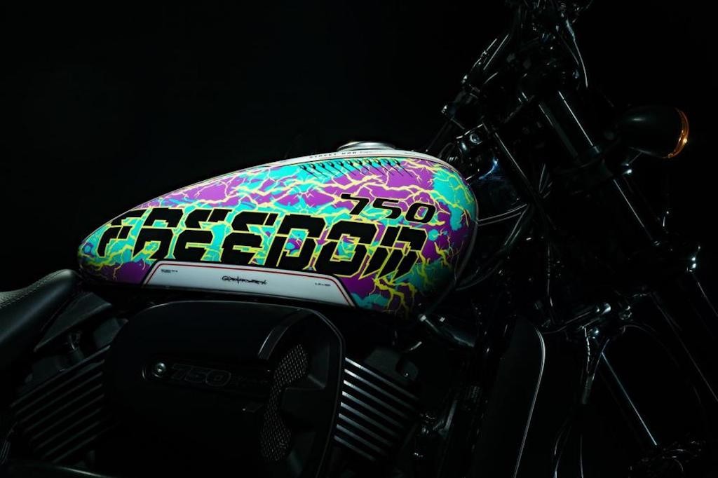 Chiêm ngưỡng mô tô Harley-Davidson sơn trẻ trung chưa từng thấy, giá rẻ nhưng siêu hiếm ảnh 3