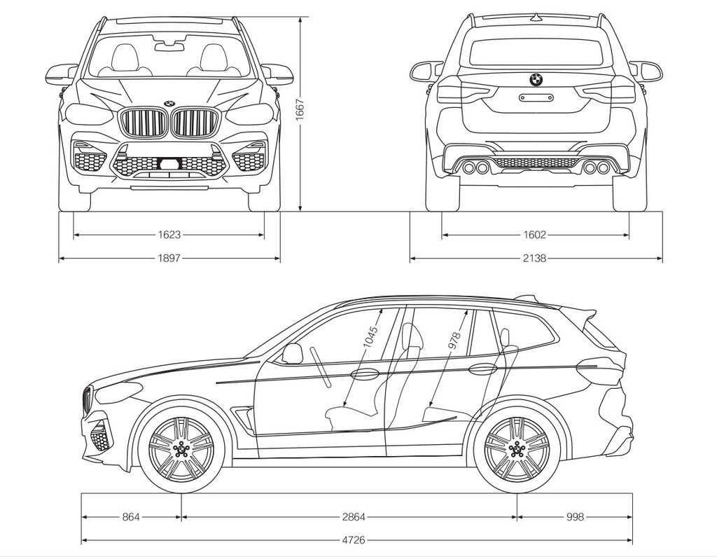 Ra mắt “Cặp bài trùng” BMW X3 M và X4 M 2020 hoàn toàn mới ảnh 11
