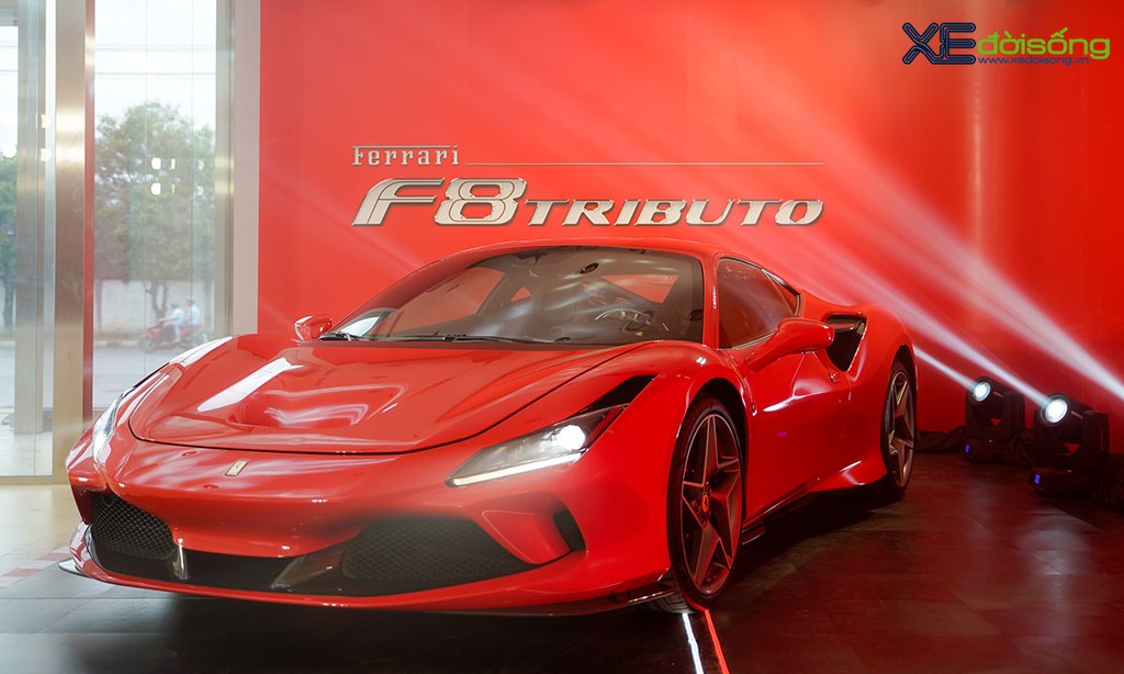 Ngắm chi tiết siêu phẩm Ferrari F8 Tributo lần đầu ra mắt tại Việt Nam ảnh 5