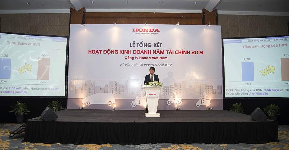 Honda Việt Nam gặt hái thành công cả mảng xe máy và ô tô trong năm tài chính 2019 ảnh 1
