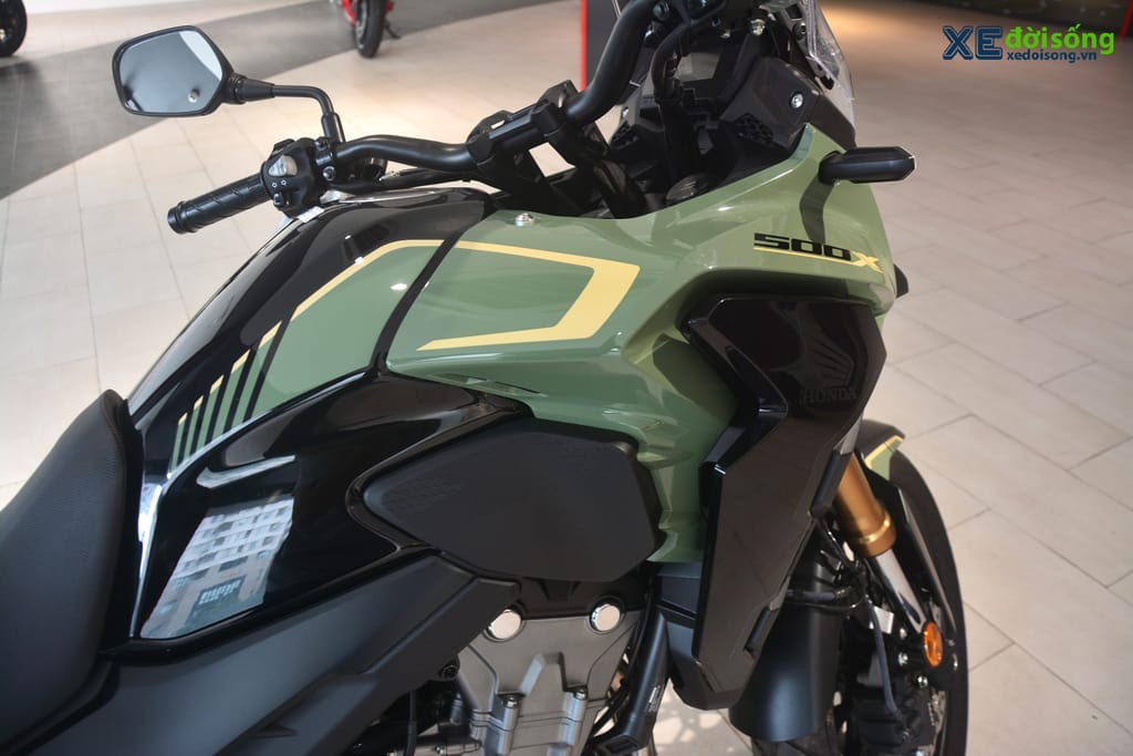 Soi ngóc ngách “xế phượt” Honda CB500X 2022 vừa về Việt Nam: nhiều nâng cấp đáng giá ảnh 9