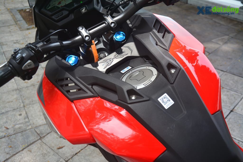 Chi tiết “xế phượt” cỡ nhỏ Honda CB150X giá 82 triệu đồng tại Hà Nội ảnh 4